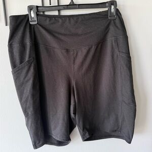 Maurices Black Women's Bike Shorts